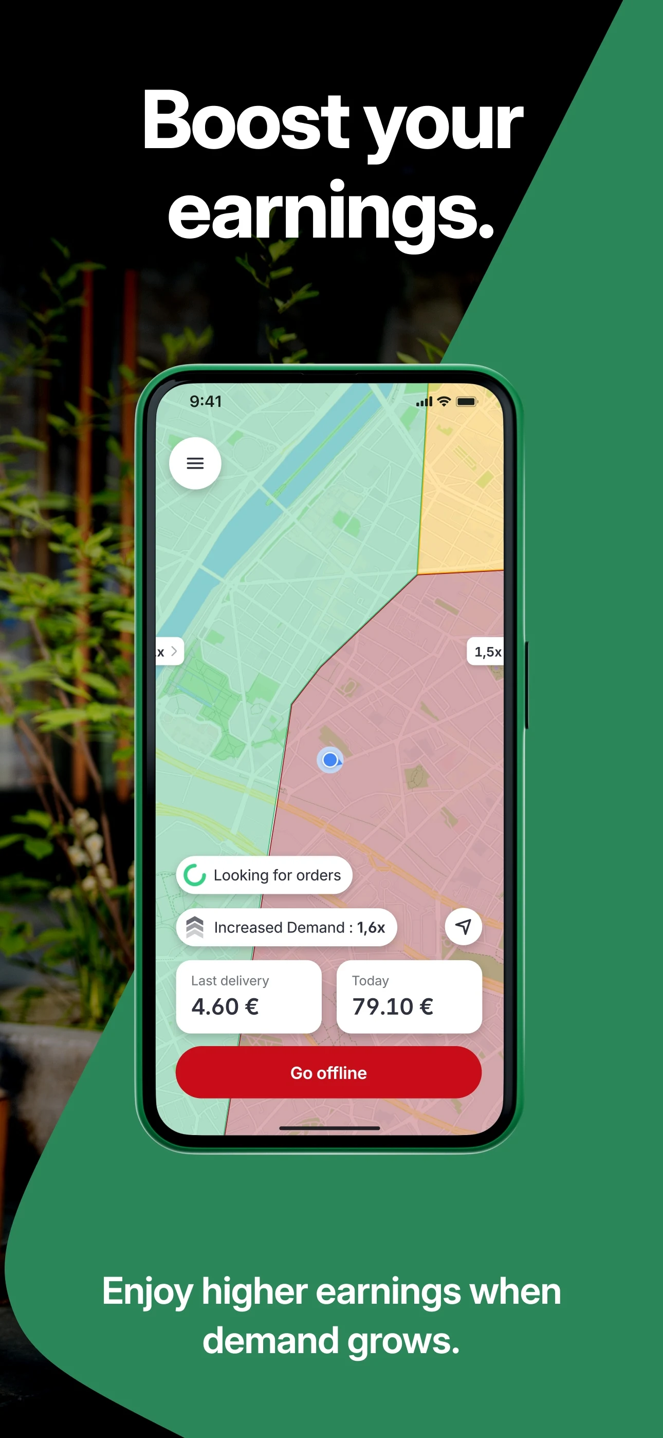 Bolt Food Courier screenshot
